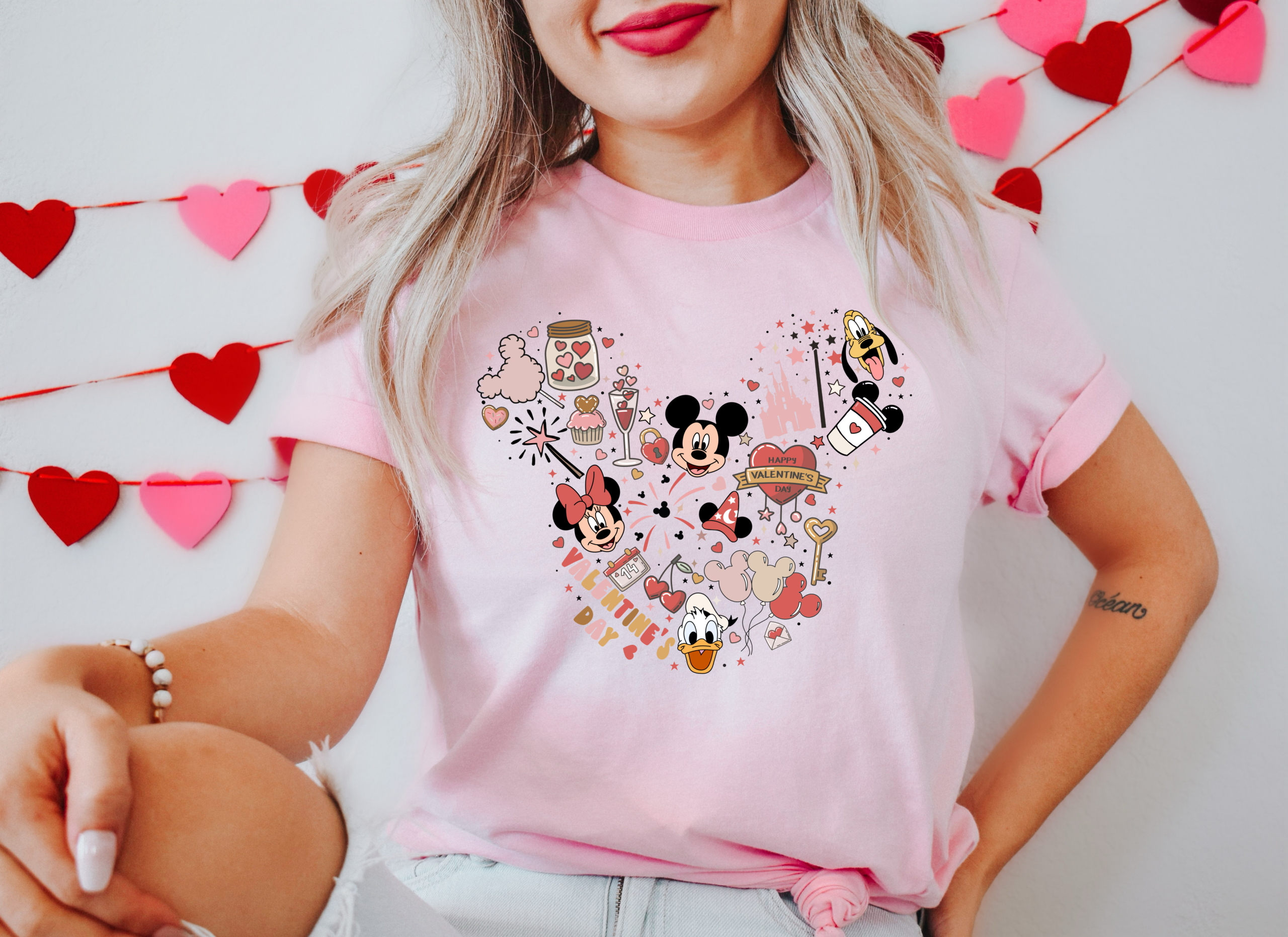 Mickey Mouse Valentine's Day shirt