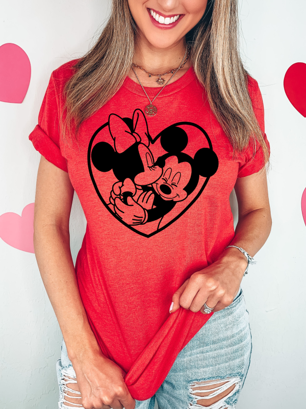 Mickey & Minnie Valentine's Day shirt