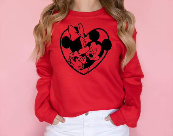 Mickey & Minnie Valentine's Day shirt