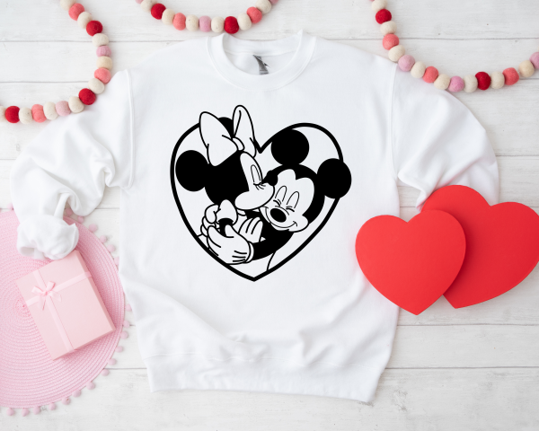 Mickey & Minnie Valentine's Day shirt