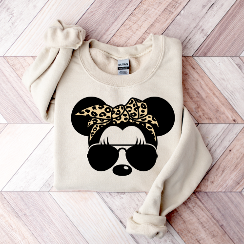 Animal Kingdom Safari Mickey or Minnie Mouse Sweatshirt
