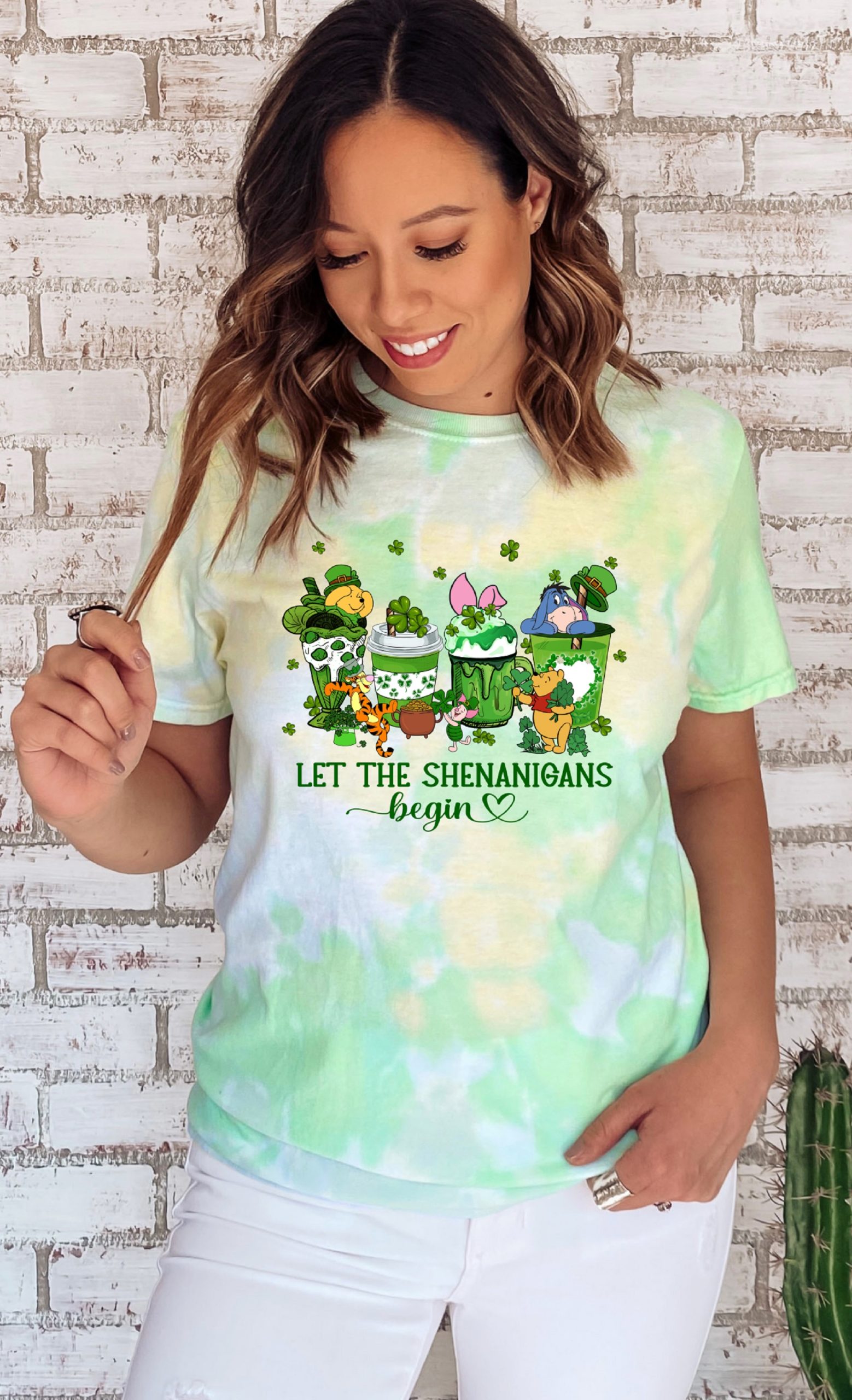 Pooh St. Patrick's Day shirt