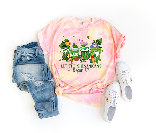 Pooh St. Patrick's Day shirt