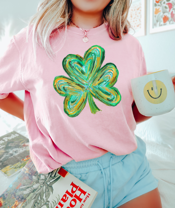 Watercolor Clover St. Patrick's Day shirt