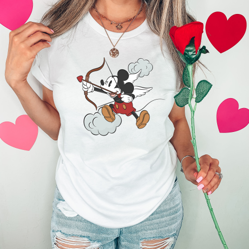 Cupid Mickey Valentine’s Day Shirt