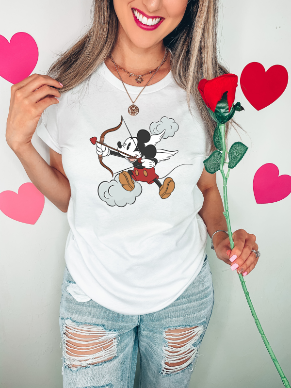 Cupid Mickey Valentine's Day Shirt