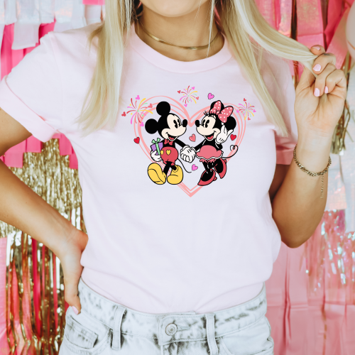 Mickey and Minnie Valentine’s Day Shirt