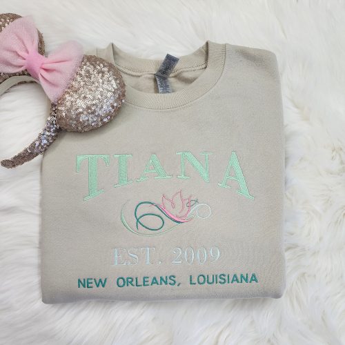 Tiana Embroidered Sweatshirt