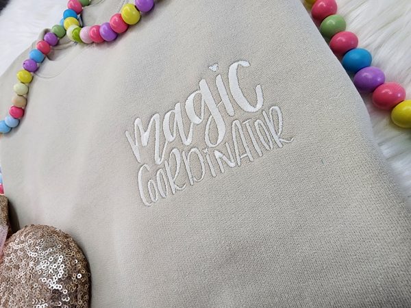 Magic Coordinator Embroidered Sweatshirt