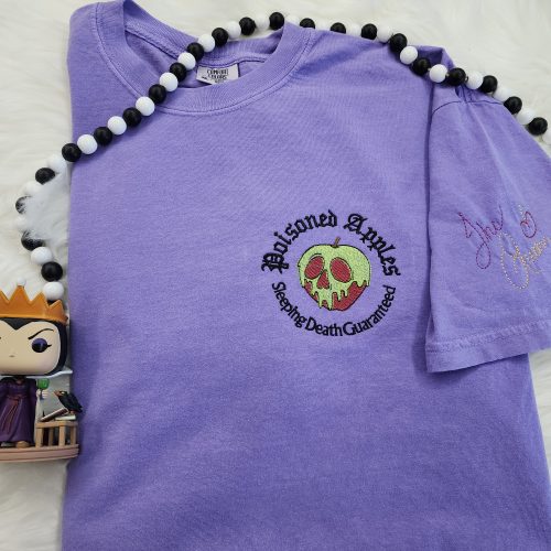 Poisoned Apples Evil Queen Embroidered Shirt