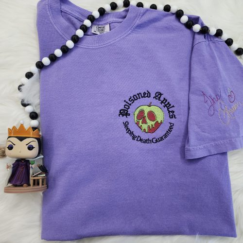 Poisoned Apples Evil Queen Embroidered Shirt