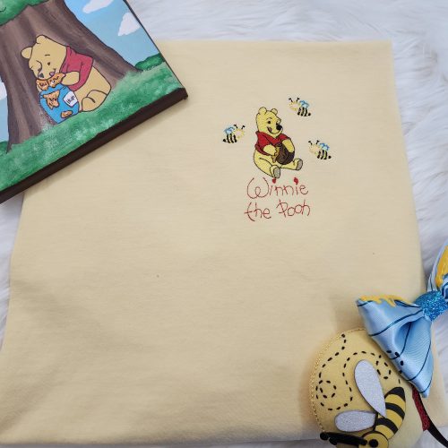 Winnie The Pooh Embroidered Shirt