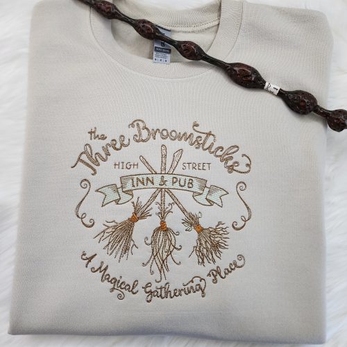 The Three Broomsticks Embroidered Sweatshirt