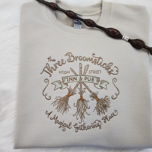 The Three Broomsticks Embroidered Sweatshirt