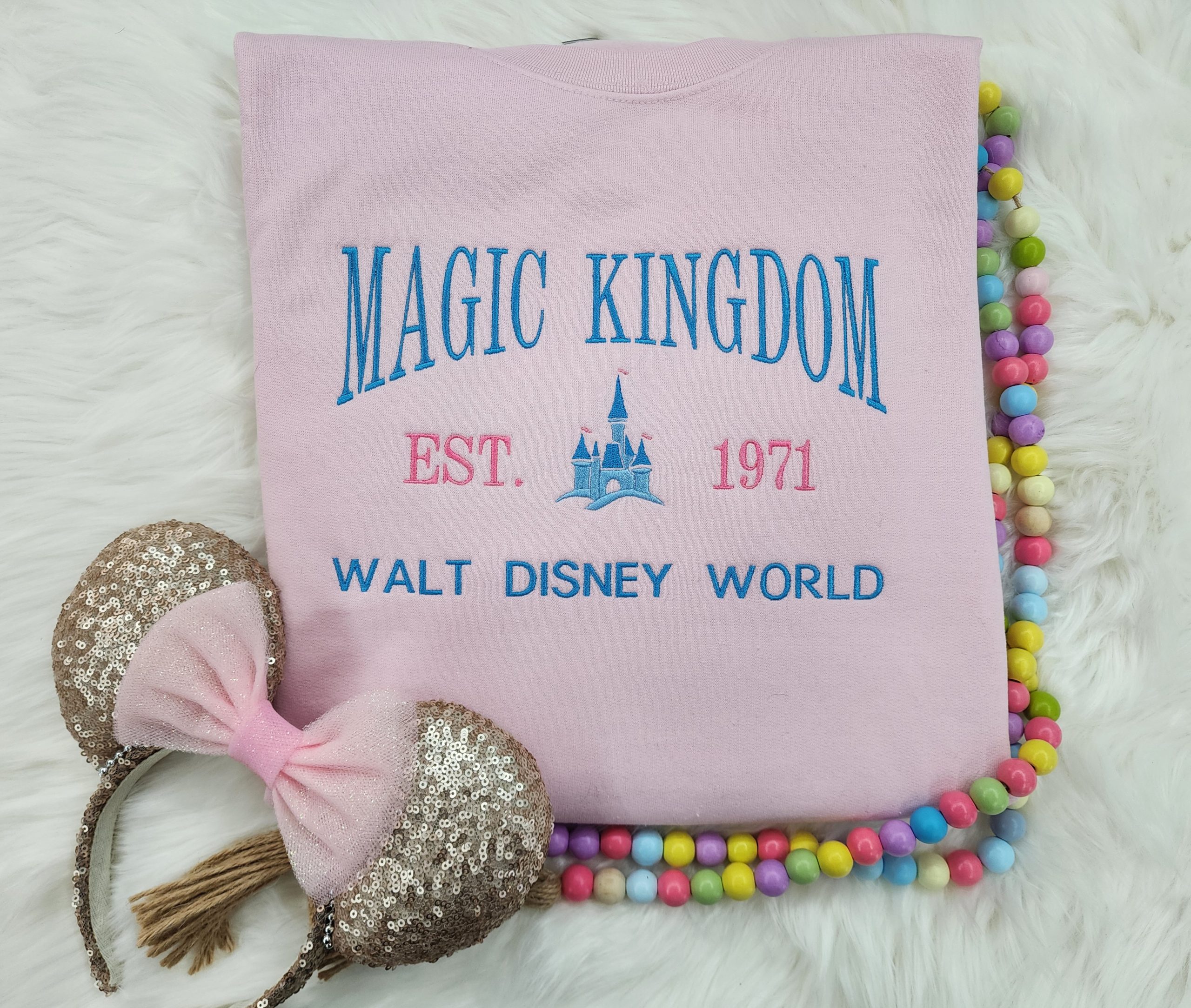 Magic Kingdom Embroidered Sweatshirt