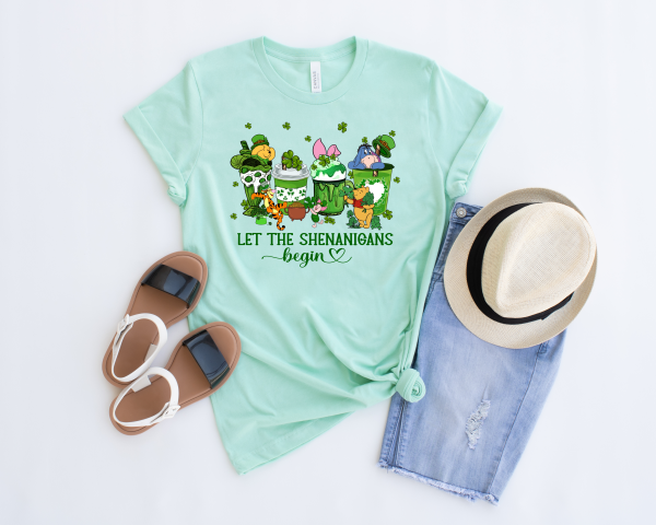 Winnie The Pooh St. Patrick's Day shirt