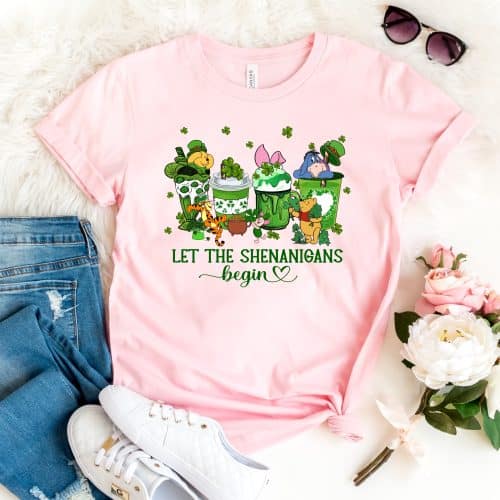 Winnie The Pooh St. Patrick’s Day Shirt -Toddler & Youth