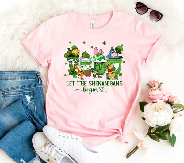 Winnie The Pooh St. Patrick's Day shirt