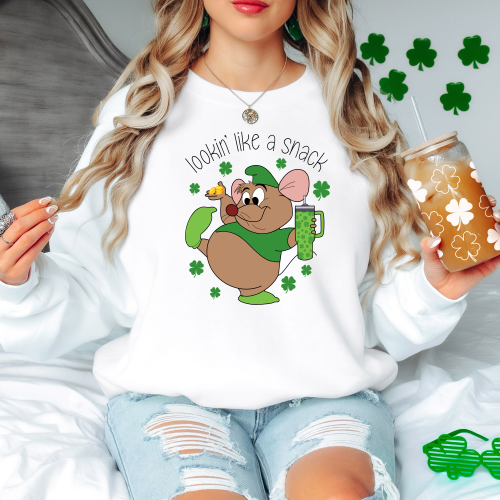 Lookin Like A Snack Gus St. Patrick’s Day Sweatshirt