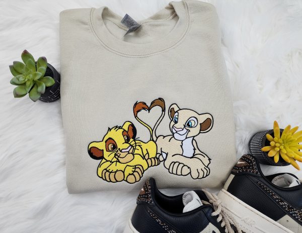 The Lion King Embroidered Sweatshirt