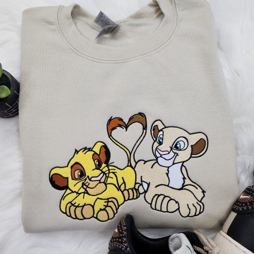 The Lion King Embroidered Sweatshirt