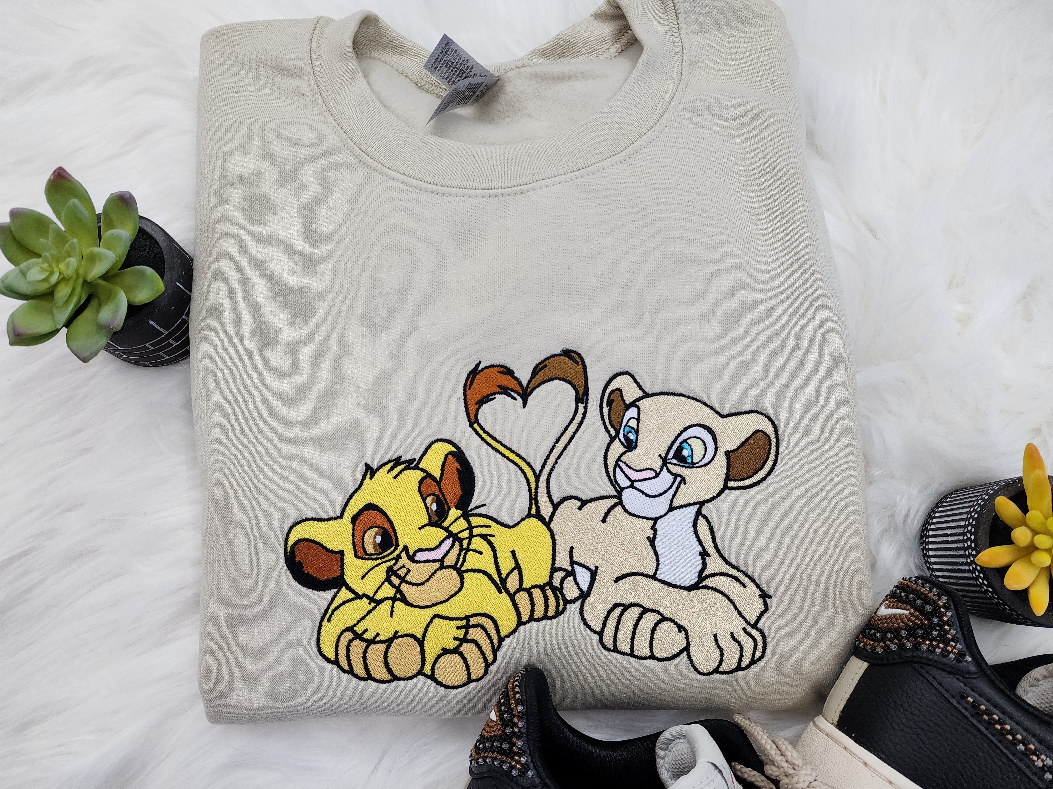 The Lion King Embroidered Sweatshirt