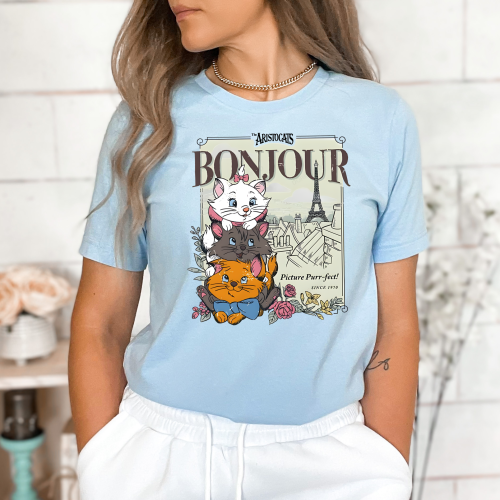 Bonjour Aristocats Shirt