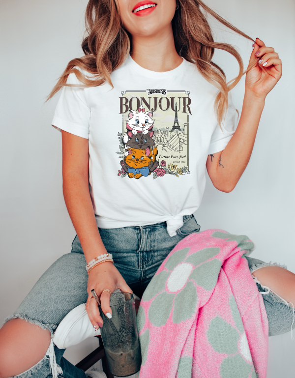 Bonjour Aristocats Shirt