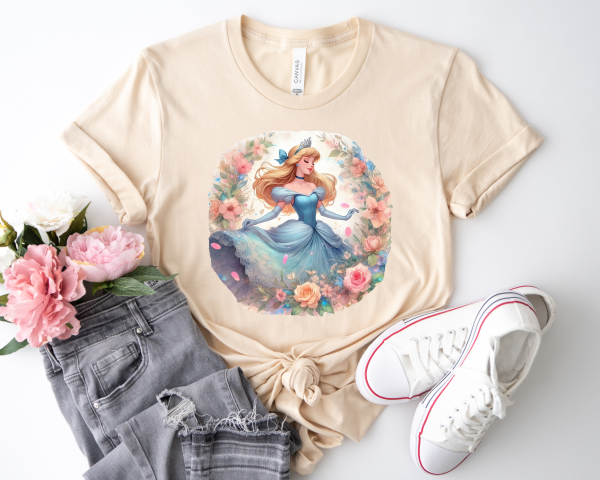 Cinderella Watercolor Shirt