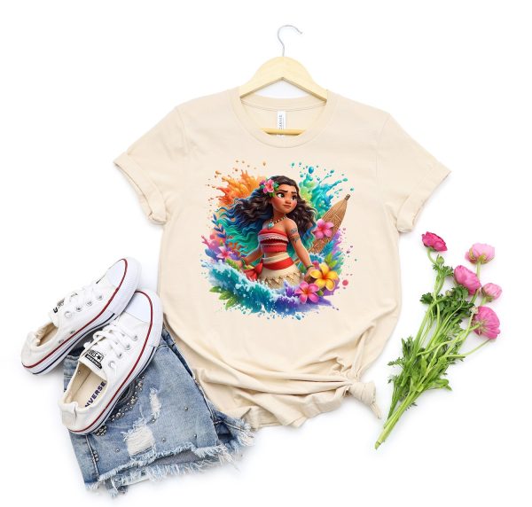 Moana Watercolor Splash Shirt