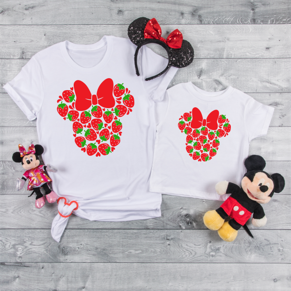 Strawberry Minnie Mouse Shirt Toddler Youth Liberty Tree Tees