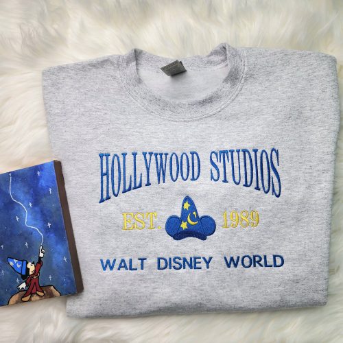 Hollywood Studios Embroidered Sweatshirt