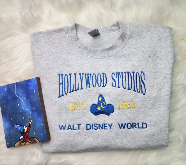 Hollywood Studios Embroidered Sweatshirt