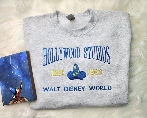 Hollywood Studios Embroidered Sweatshirt