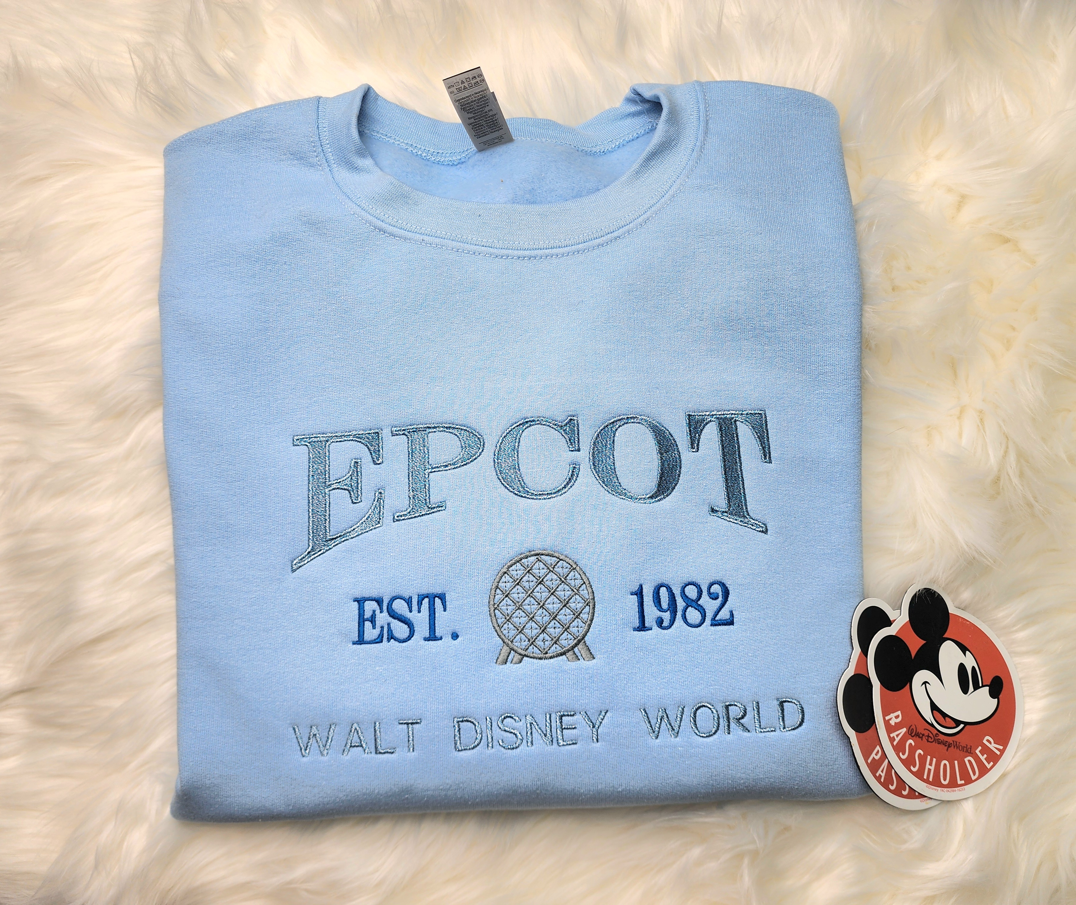 Epcot Embroidered Sweatshirt