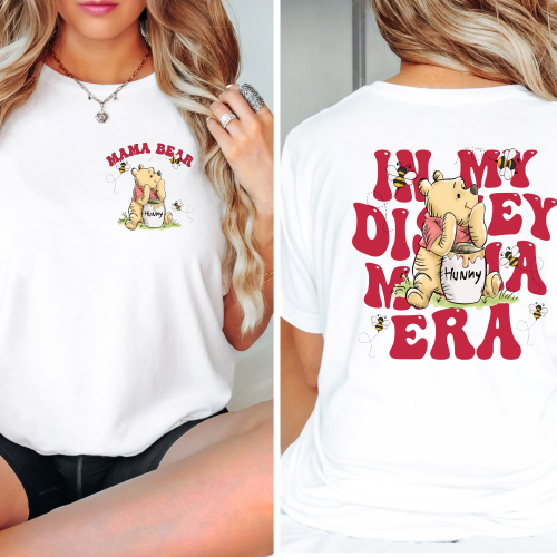 Winnie The Pooh In My Disney Mama Era Shirt