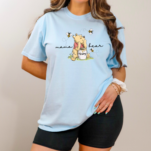 Winnie The Pooh Mama Bear Comfort Colors Shirt