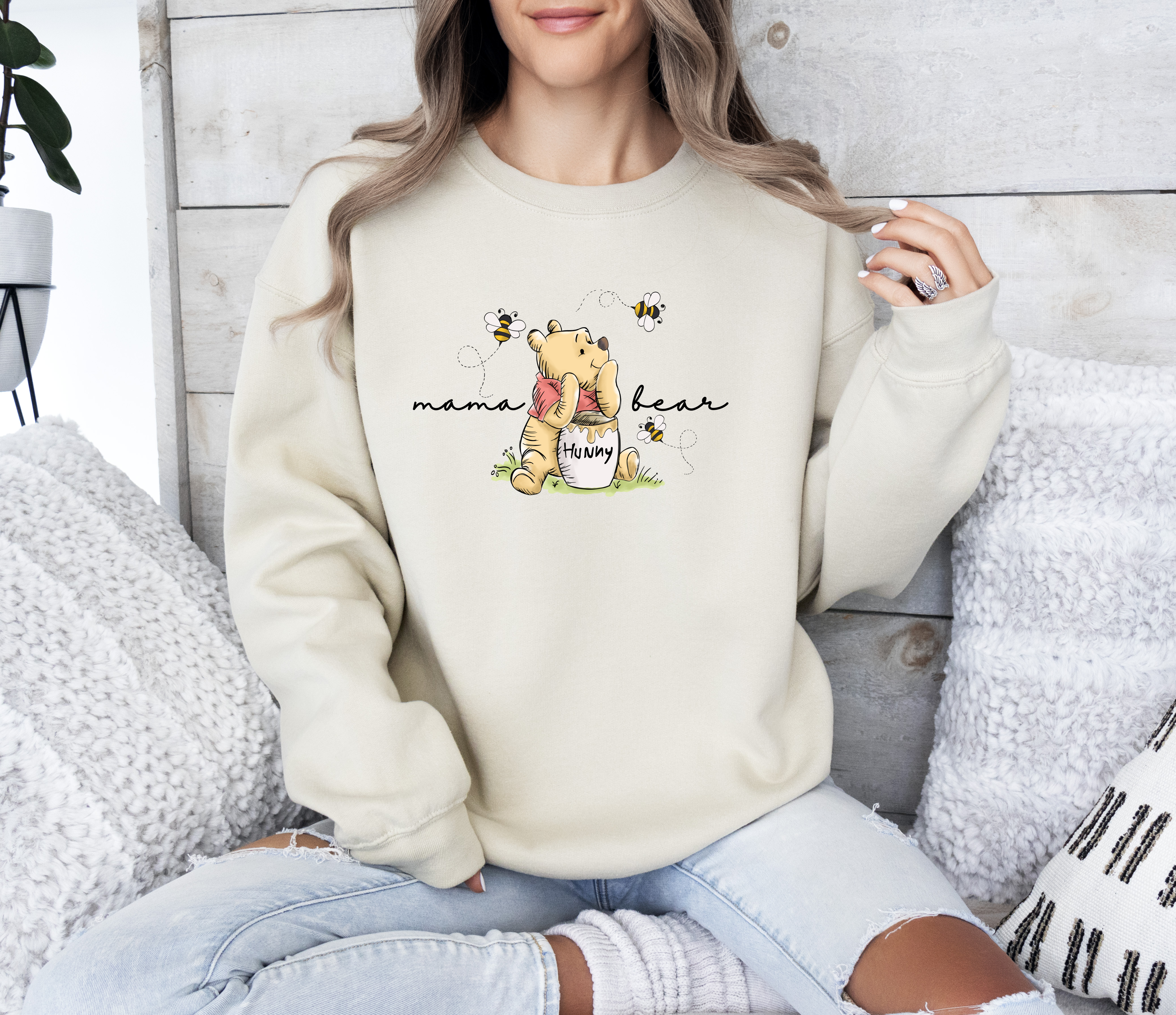 Winnie The Pooh Mama Bear Sweatshirt