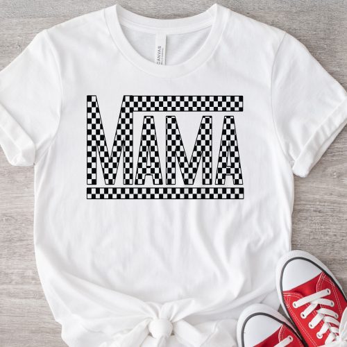 Retro Mama Checkered Shirt