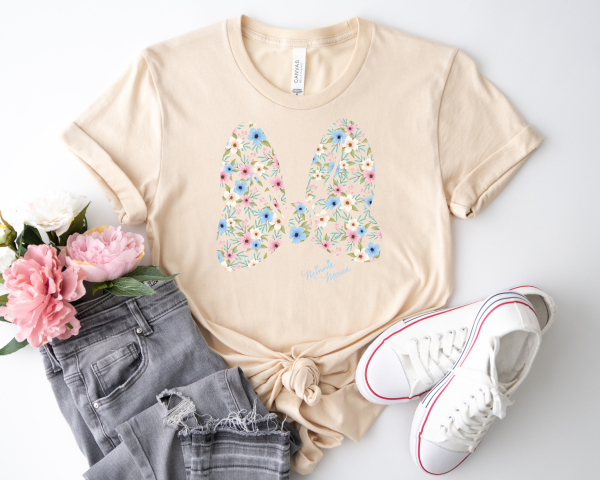 Minnie Mouse Floral Bow Shirt