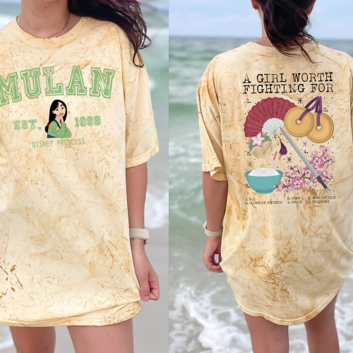 Mulan Comfort Colors Colorblast Shirt