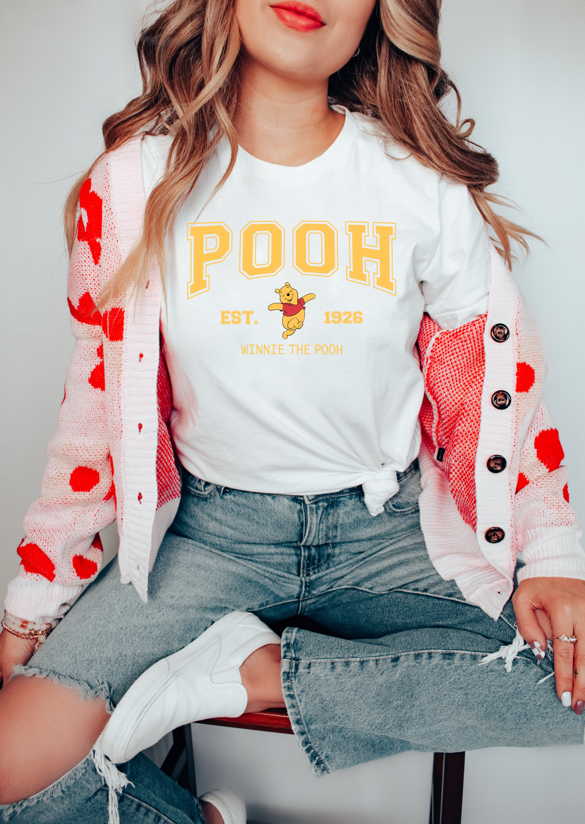 Pooh Varsity Shirt