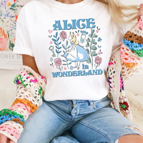 Retro Alice In Wonderland Shirt