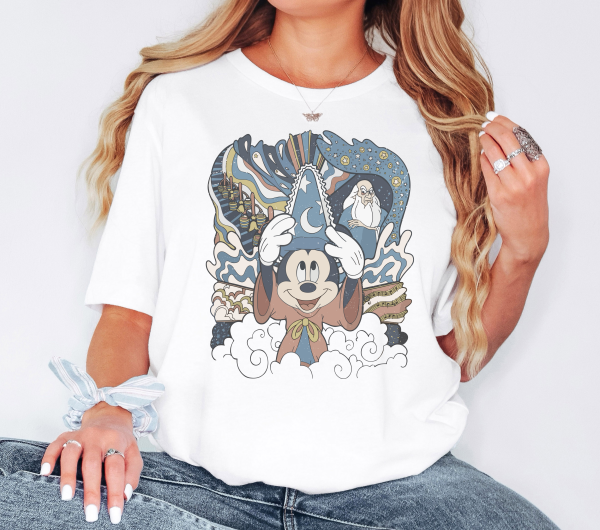 Sorcerer Mickey Comfort Colors Shirt
