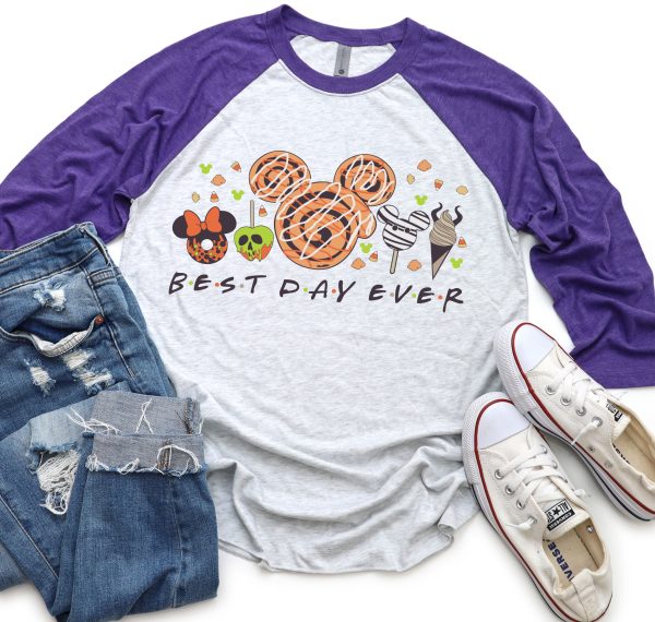 Best Day Ever Halloween Snack Raglan