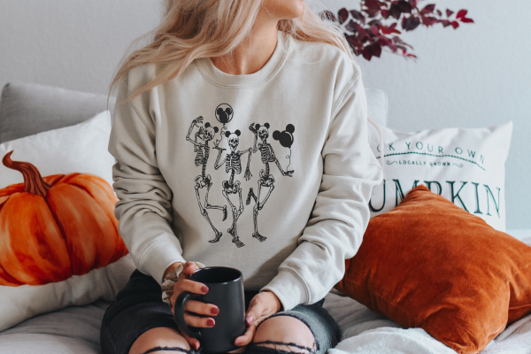 Disney Dancing Skeleton Sweatshirt