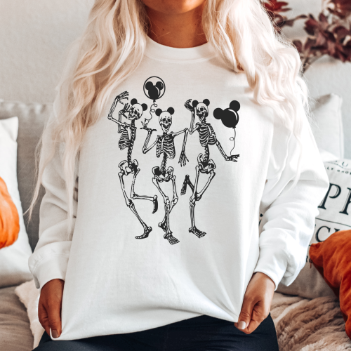 Disney Dancing Skeleton Sweatshirt