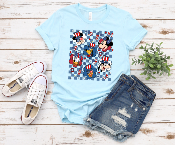 Retro Mickey & Friends 4th Of July Shirt