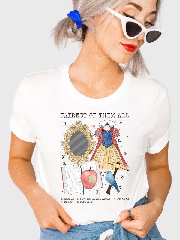 Fairest Of All Snow White shirt