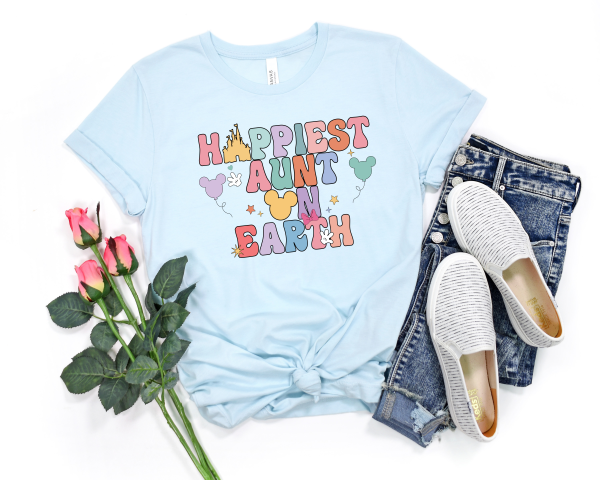 Happiest Aunt On Earth Shirt